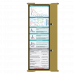 WhiteCoat Clipboard® Trifold - Tactical Brown Cardiology Edition